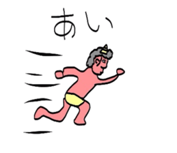 Ono and red ogre sticker #3931504