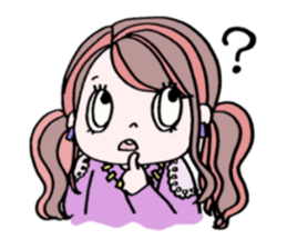 Fashionable sticker #3932088