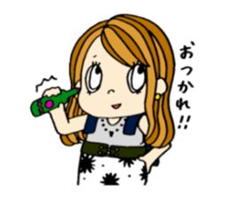 Fashionable sticker #3932089