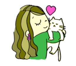 Fashionable sticker #3932091