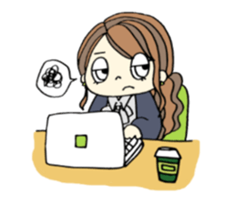 Fashionable sticker #3932095