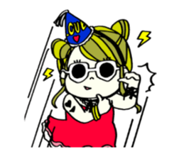 Fashionable sticker #3932096