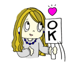 Fashionable sticker #3932100