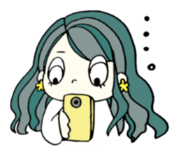 Fashionable sticker #3932101