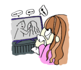 Fashionable sticker #3932106