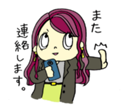 Fashionable sticker #3932121