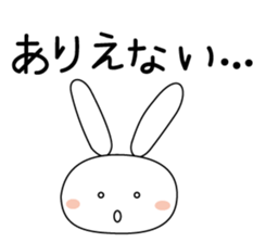 Volleyball rabbit sticker #3932315