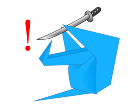 Thousand Paper Cranes Vol.7 Samurai sticker #3932569