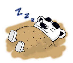 summer polar bears sticker #3932845