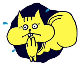 Yellow Squirrel sticker #3933449