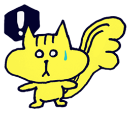 Yellow Squirrel sticker #3933454