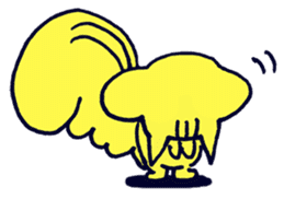 Yellow Squirrel sticker #3933455