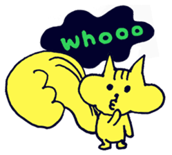 Yellow Squirrel sticker #3933461