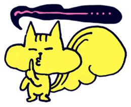 Yellow Squirrel sticker #3933463