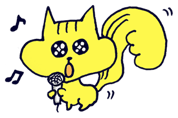 Yellow Squirrel sticker #3933468