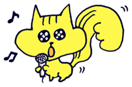 Yellow Squirrel sticker #3933468