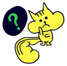 Yellow Squirrel sticker #3933472