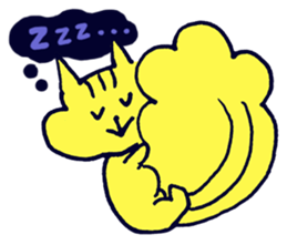 Yellow Squirrel sticker #3933475