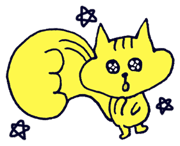 Yellow Squirrel sticker #3933483