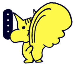 Yellow Squirrel sticker #3933486