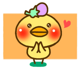 eggplant birds(Revised version) sticker #3933901