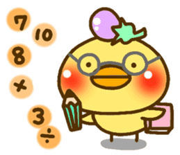 eggplant birds(Revised version) sticker #3933902