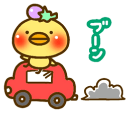 eggplant birds(Revised version) sticker #3933906
