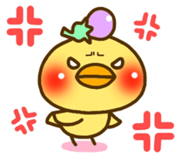 eggplant birds(Revised version) sticker #3933909