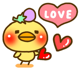 eggplant birds(Revised version) sticker #3933913