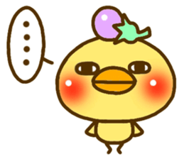 eggplant birds(Revised version) sticker #3933914