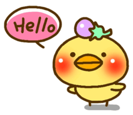 eggplant birds(Revised version) sticker #3933915