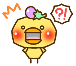 eggplant birds(Revised version) sticker #3933916