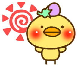 eggplant birds(Revised version) sticker #3933921
