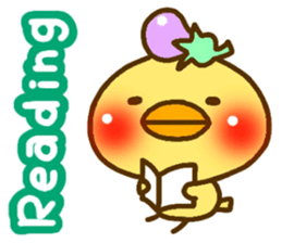 eggplant birds(Revised version) sticker #3933925