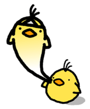 Ghost Piyoko sticker #3934044