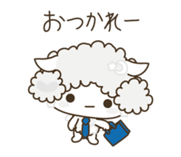 APPLE & SHEEP Fairies DREAMLAND (white) sticker #3934088