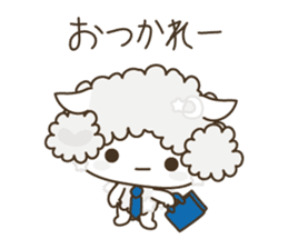 APPLE & SHEEP Fairies DREAMLAND (white) sticker #3934088