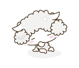APPLE & SHEEP Fairies DREAMLAND (white) sticker #3934095