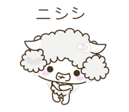 APPLE & SHEEP Fairies DREAMLAND (white) sticker #3934098