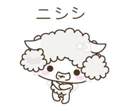 APPLE & SHEEP Fairies DREAMLAND (white) sticker #3934098