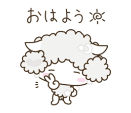 APPLE & SHEEP Fairies DREAMLAND (white) sticker #3934100