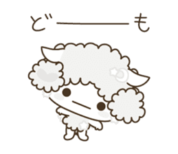 APPLE & SHEEP Fairies DREAMLAND (white) sticker #3934101