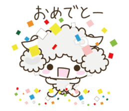 APPLE & SHEEP Fairies DREAMLAND (white) sticker #3934104