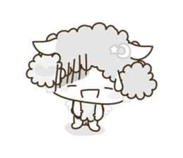 APPLE & SHEEP Fairies DREAMLAND (white) sticker #3934106