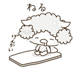 APPLE & SHEEP Fairies DREAMLAND (white) sticker #3934108