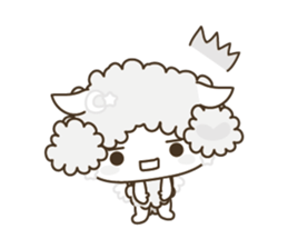 APPLE & SHEEP Fairies DREAMLAND (white) sticker #3934110