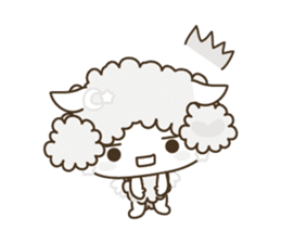 APPLE & SHEEP Fairies DREAMLAND (white) sticker #3934110