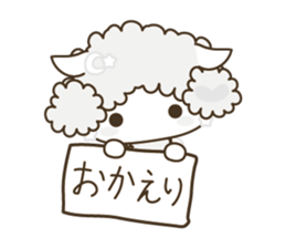 APPLE & SHEEP Fairies DREAMLAND (white) sticker #3934123