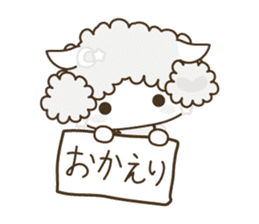 APPLE & SHEEP Fairies DREAMLAND (white) sticker #3934123