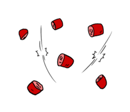 hot dog sausage mouth brother sticker #3934257